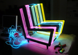 Illustration for article titled Disco Chair welcomes you to the future